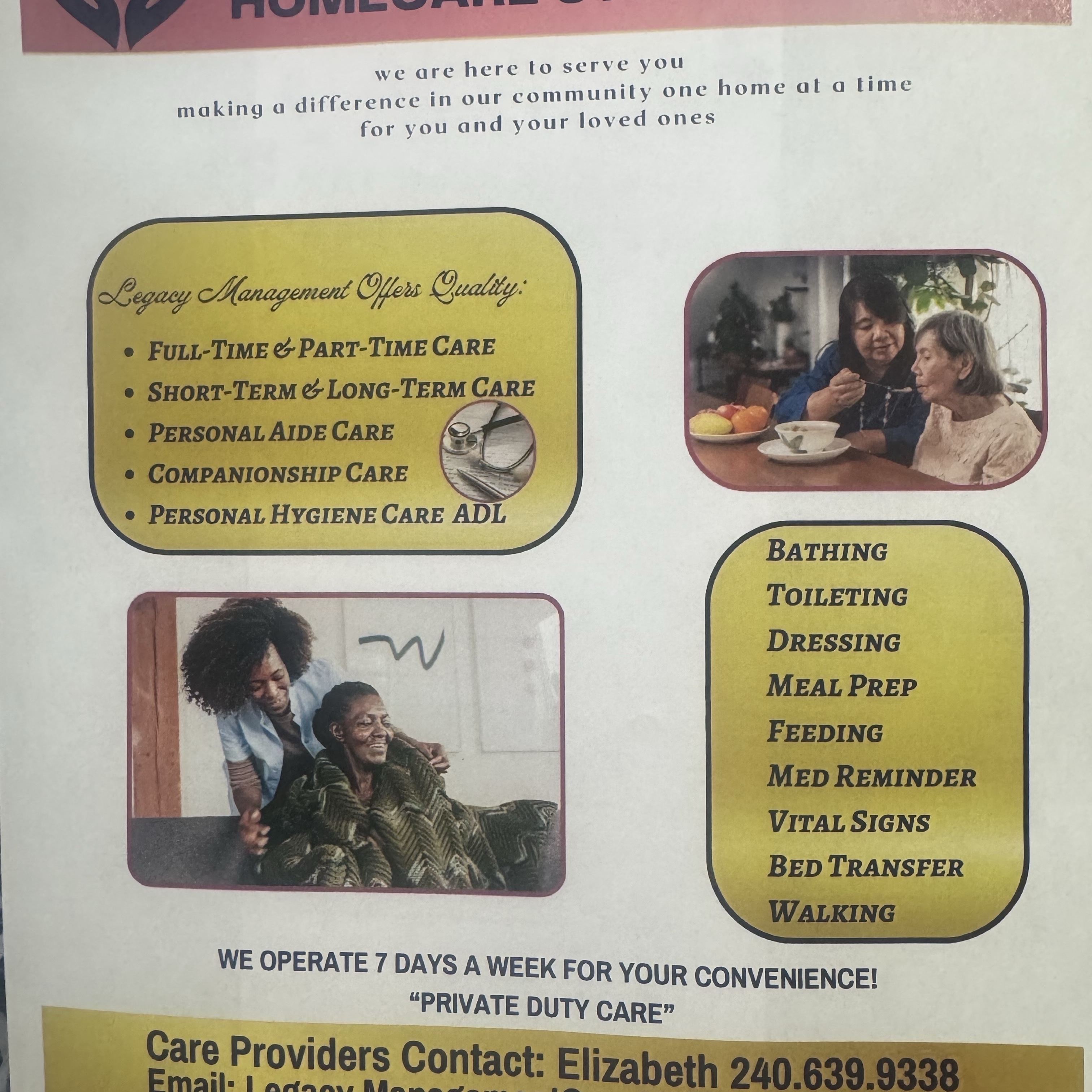 Legacy Management HOMECARE's avatar